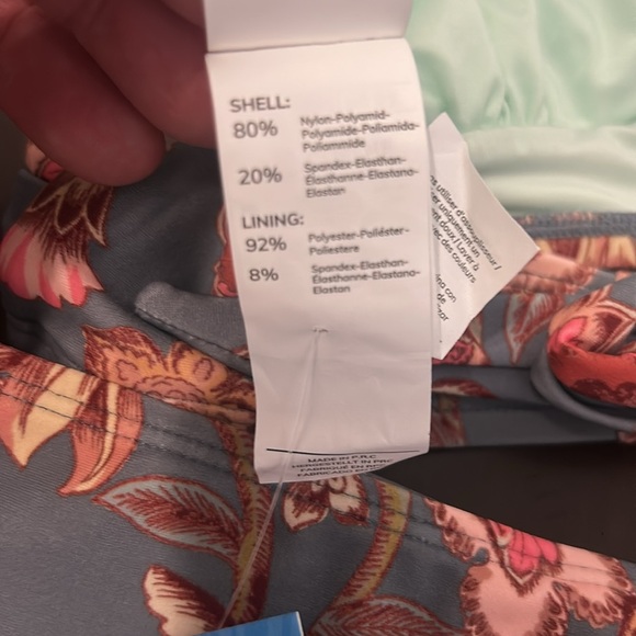 ⭐️Host Pick⭐️Cupshe Floral Ruffled Bikini Top & Retro Ruched Bottoms Set Size M - Picture 7 of 13